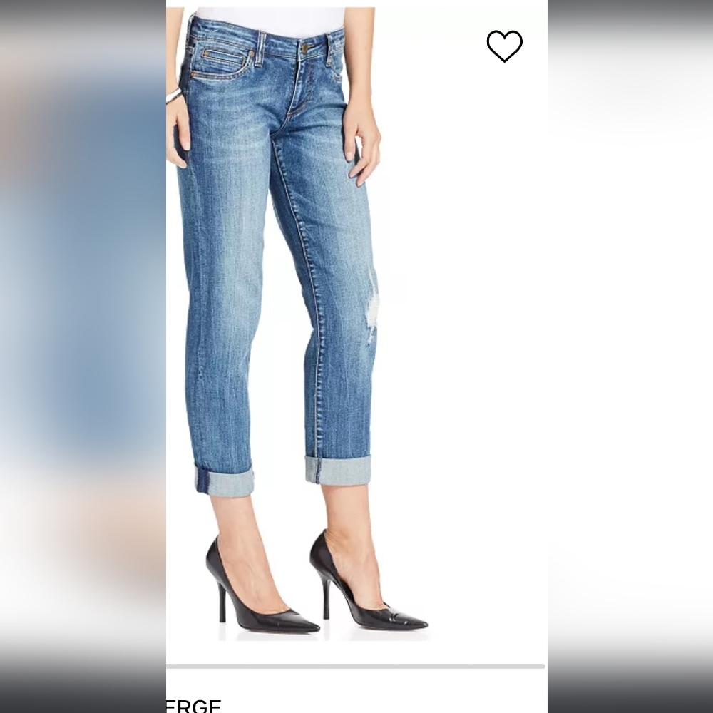 Kut From The Kloth Catherine Boyfriend Cuffed Jeans